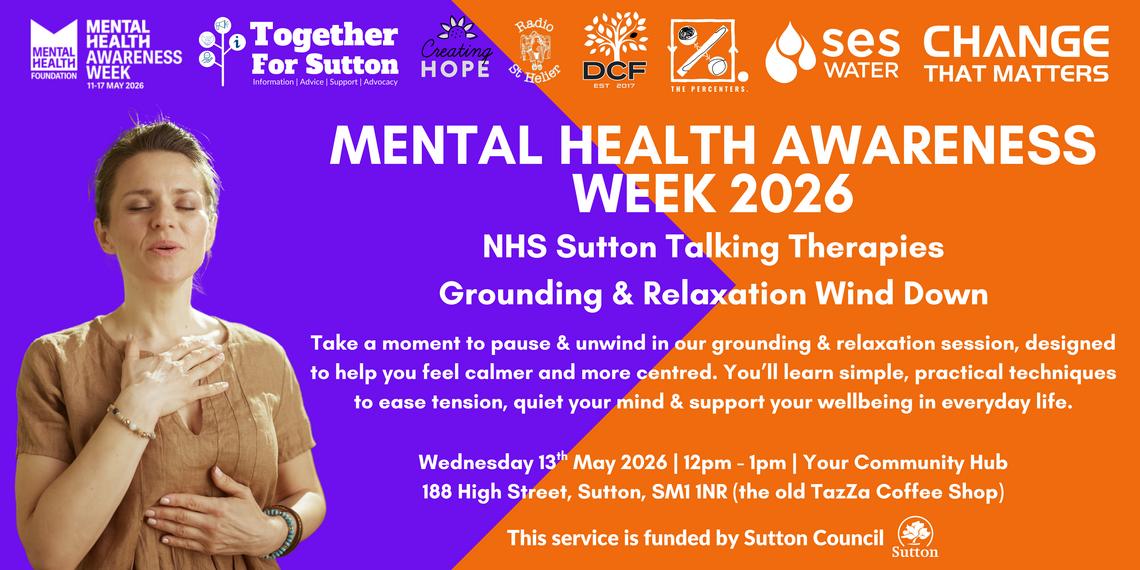 Mental Health Awareness Week 2026 Talking Therapies