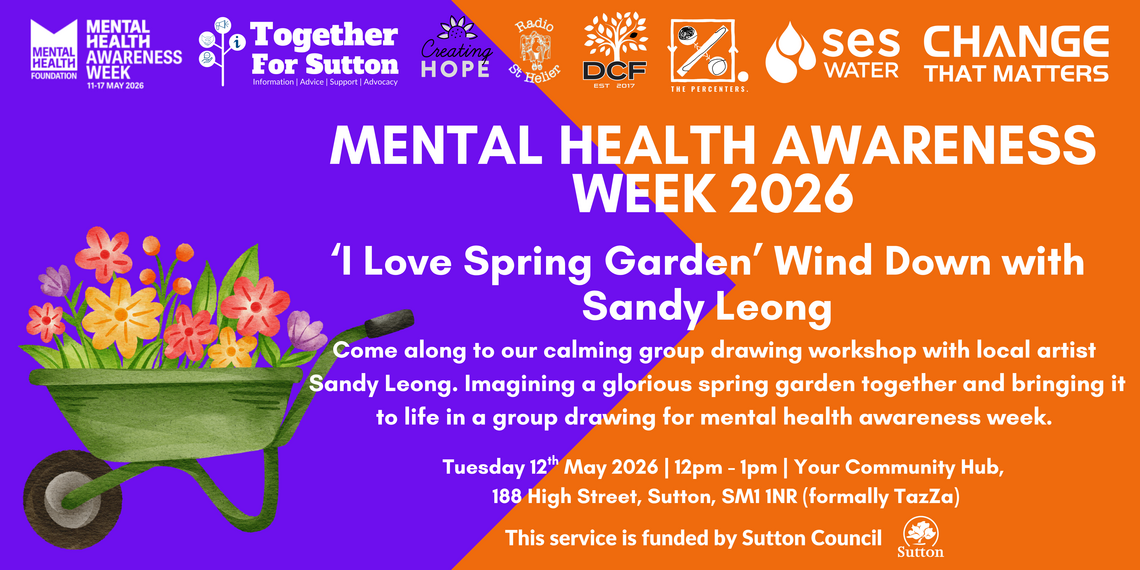 Mental Health Awareness Week 2026 Sandy Leong