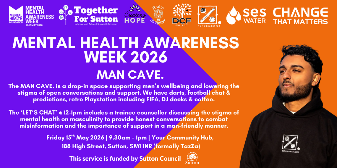 Mental Health Awareness Week 2026 Man Cave