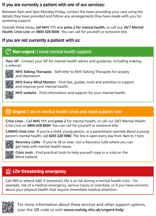 Mental Health Pathways June 2026 RAG