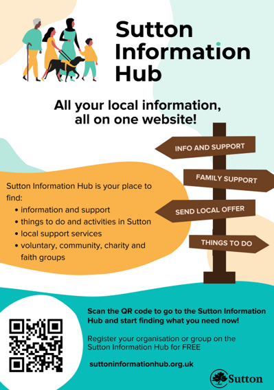 Sutton Information Hub Poster