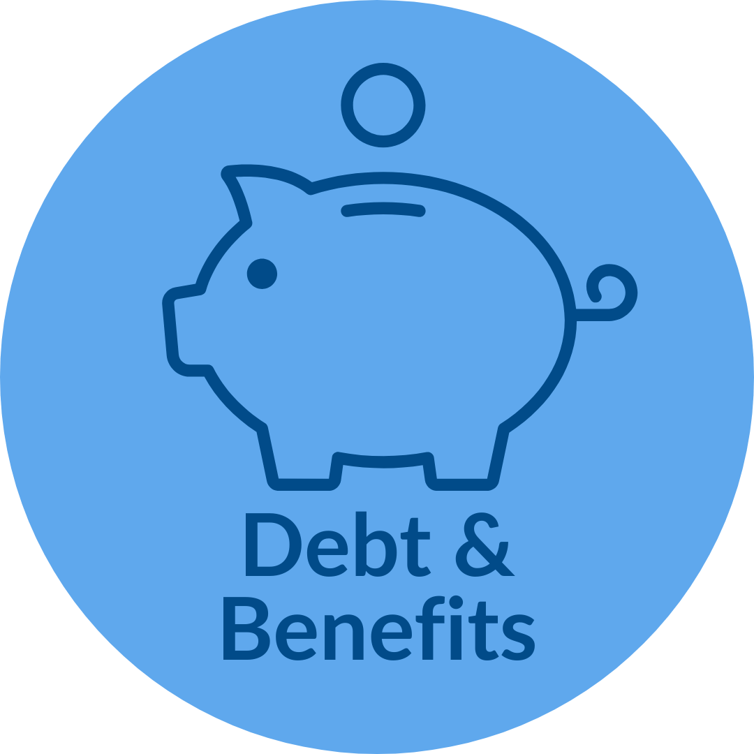 TfS Debt and Benefits Button_BLUE